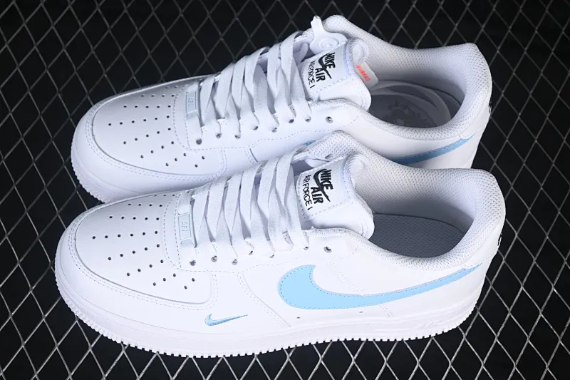 All categories Nk Air Force 1 Air Force series Nk Air Force 1 Low Air Force low-top Nike Air Force 1'07 Low white blue small hook Air Force 1 low-top casual sneakers ZH0316-121